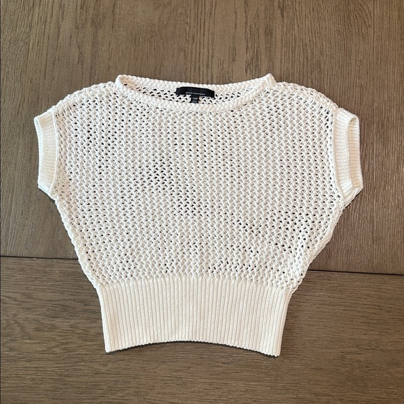 White House Black Market Sweaters - White House Black Market Short Sleeve Open Stitch Knit Sweater Size XXSP White